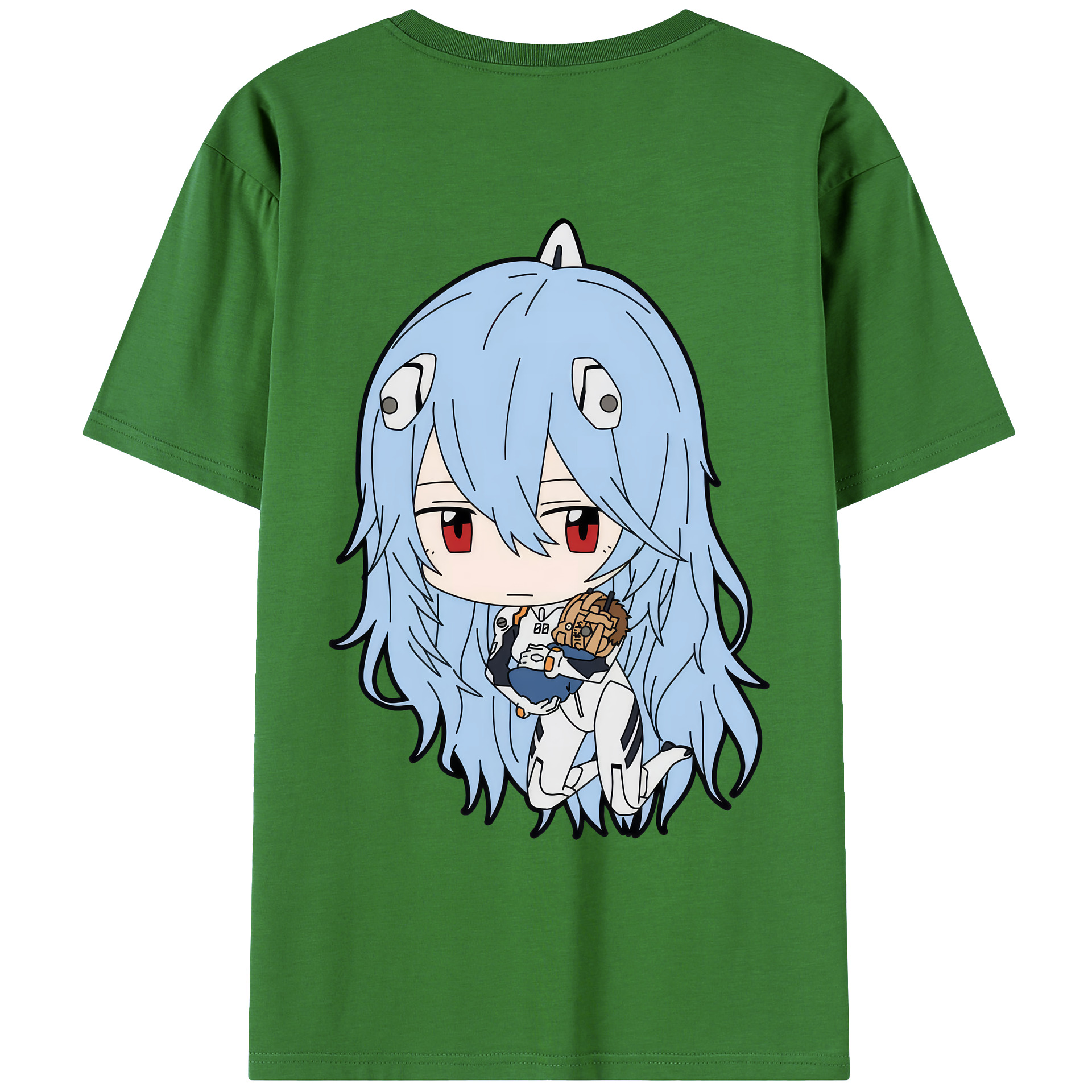 （画像用） EVA 新世紀エヴァンゲリオン レディース半袖Tシャツ(バックプリント)